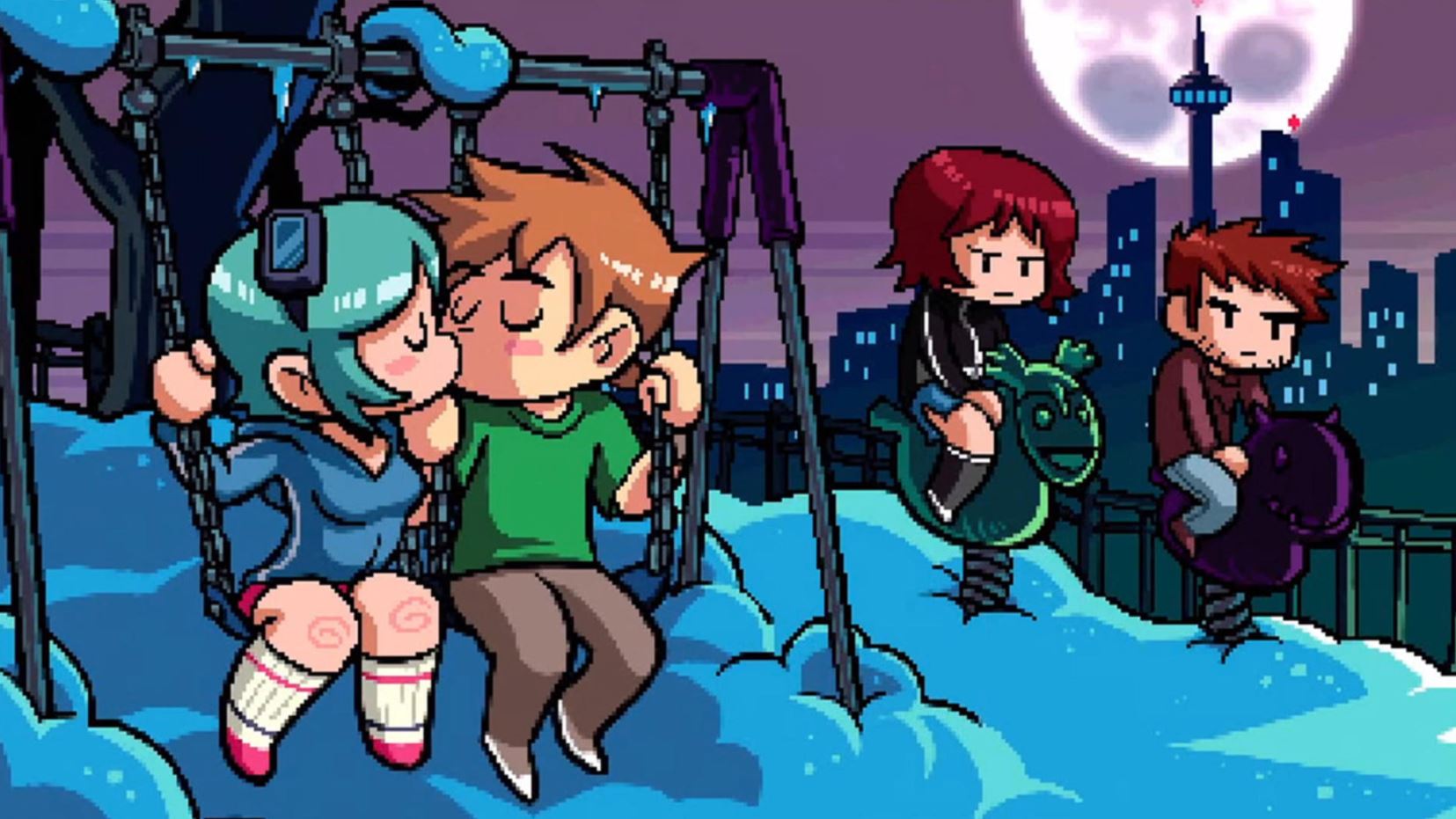 scott pilgrim vs the world the game title