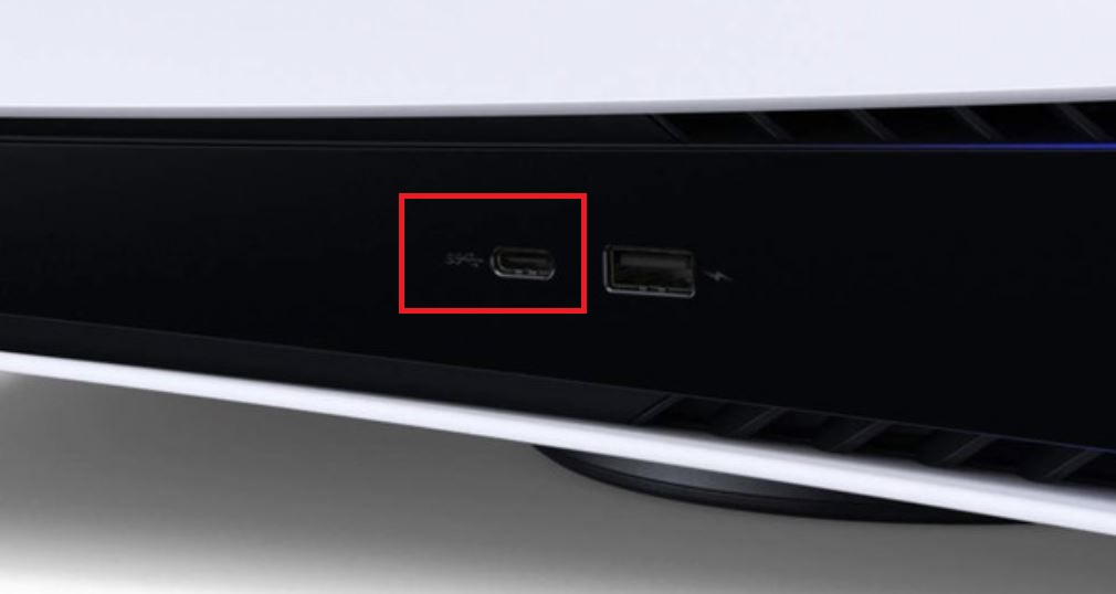 PS5 USB ports 2