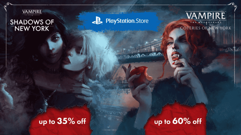 New Games: VAMPIRE THE MASQUERADE - SHADOWS OF NEW YORK (PC, PS4, Xbox One,  Switch)