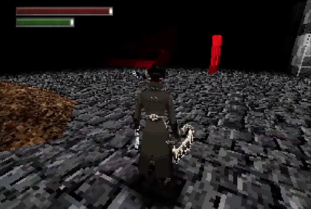 Bloodborne' PC demake reimagines the game as a PS1 title