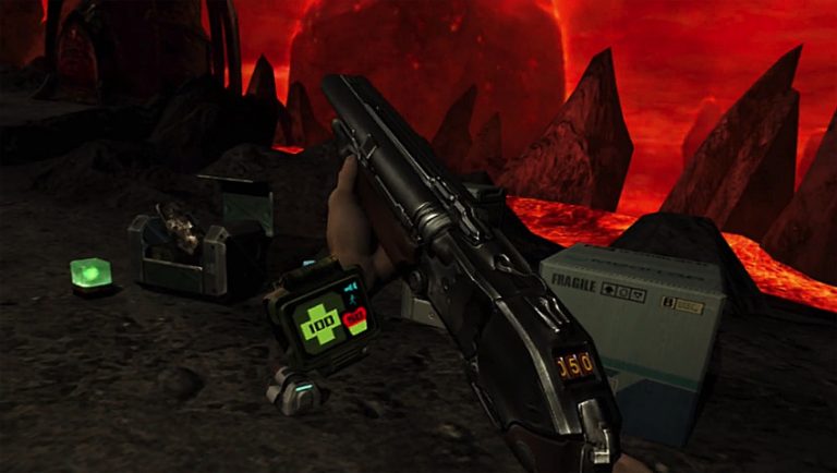 Doom 3 VR Edition Review (PSVR) - An Old-School, Creepy Corridor