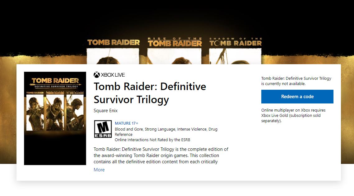 Tomb Raider: Definitive Survivor Trilogy Leaks, Bundling All Three ...
