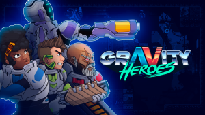 Gravity Heroes PS4 Key Art