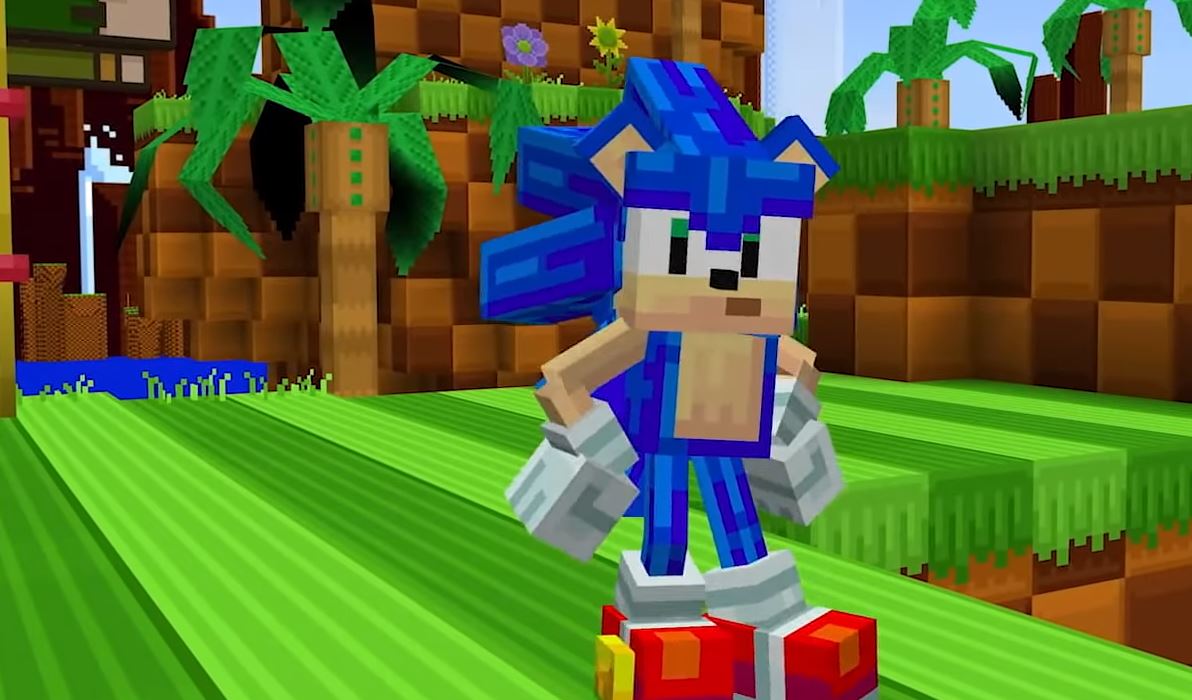 Sonic the Hedgehog in Minecraft Marketplace