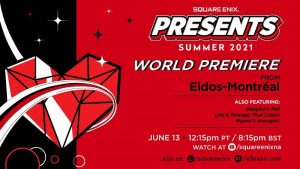 square enix e3 2021 when to watch ps4 games ps5