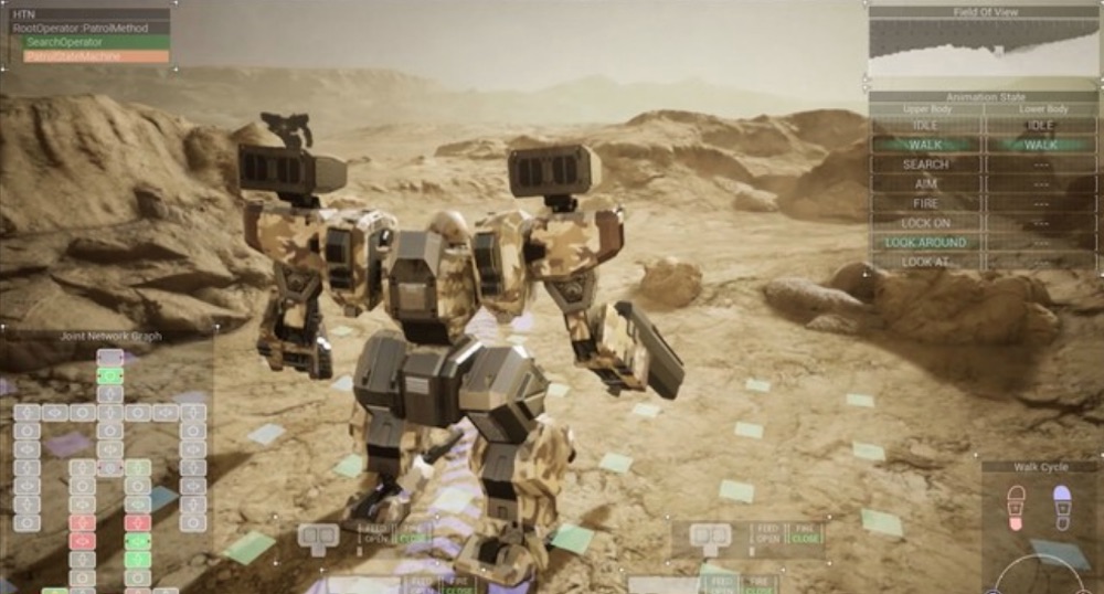 Square Enix Talks Procedural Mech Animations At GDC, Could This Hint At