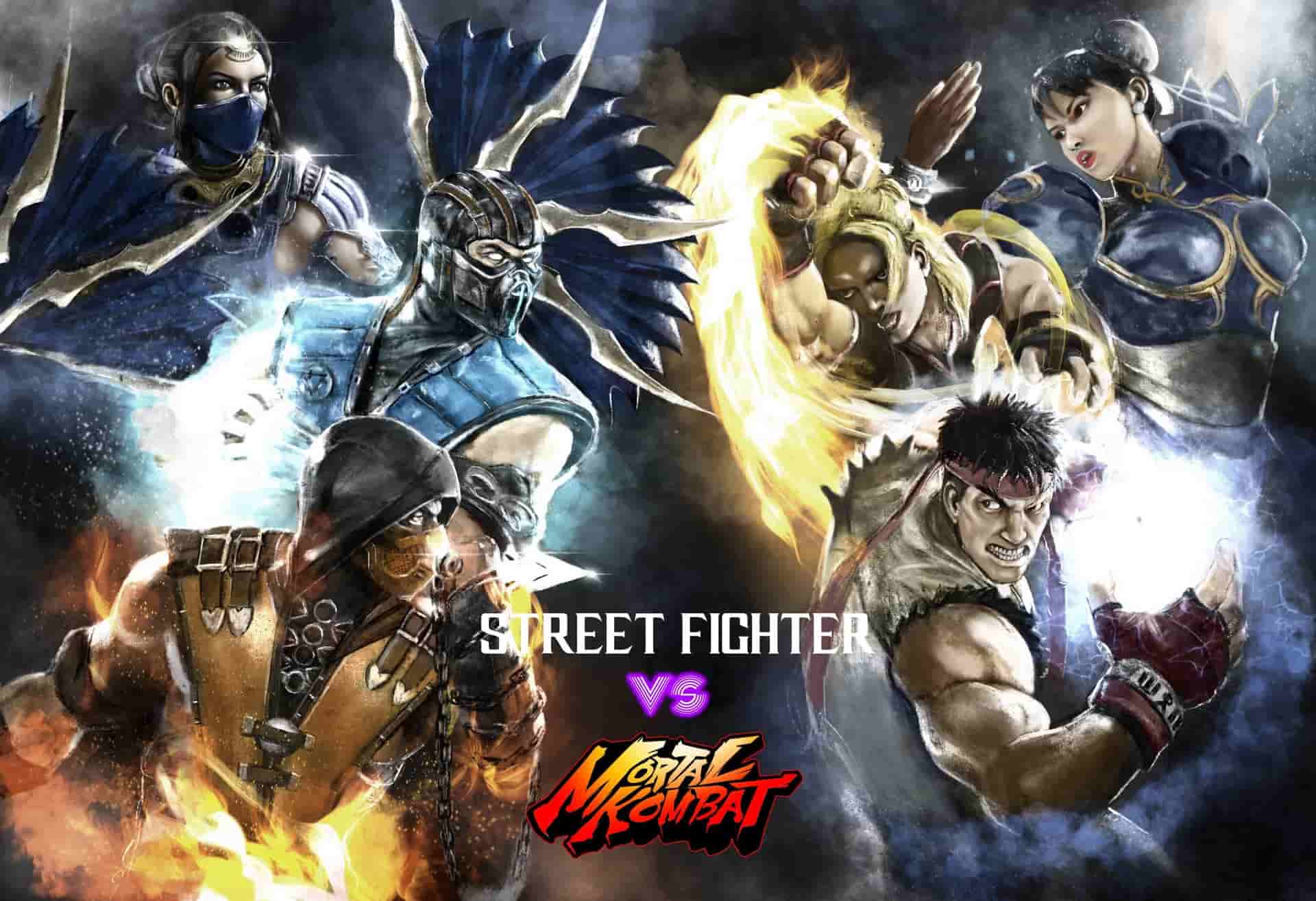Street fighter vs Mortal Kombat