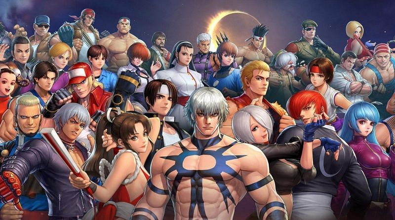 King of Fighters XV roster.