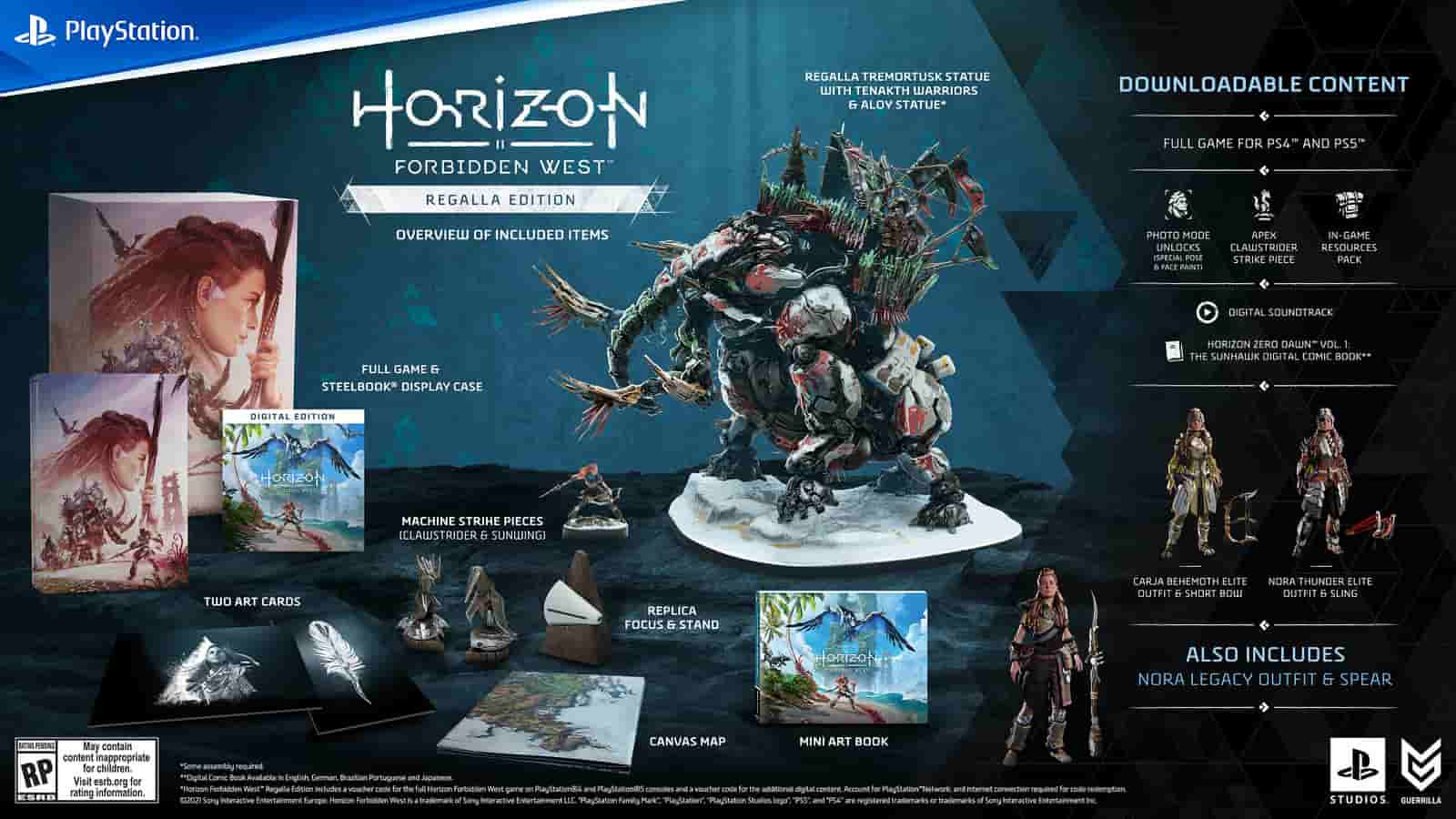 Horizon Forbidden West Reveals Digital Deluxe, Special, Collector's