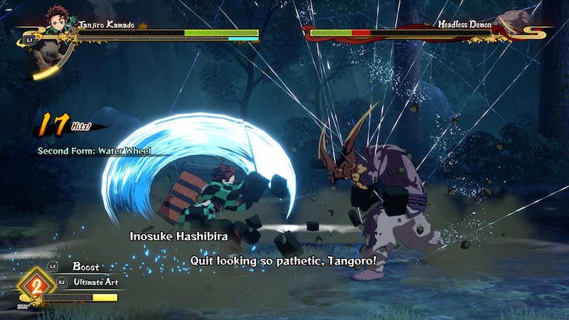 THIS GAME IS FUN - First ONLINE Match! Demon Slayer Hinokami