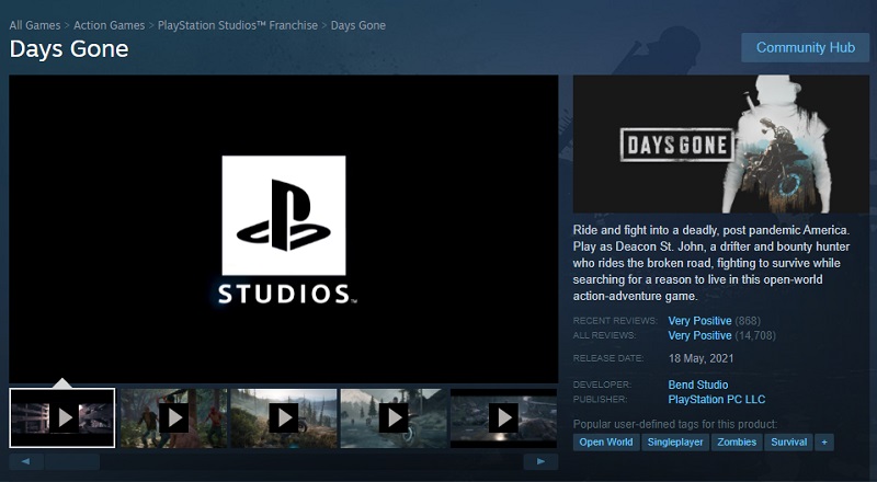 Days gone's roads : r/gaming