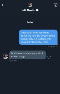 Rumor: Sly Cooper PS5 Developer Allegedly Revealed