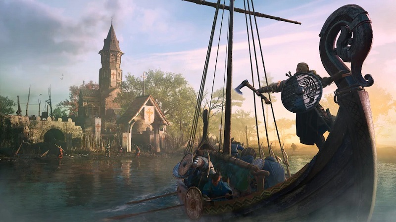 Assassin's Creed Valhalla's install size will shrink – after you