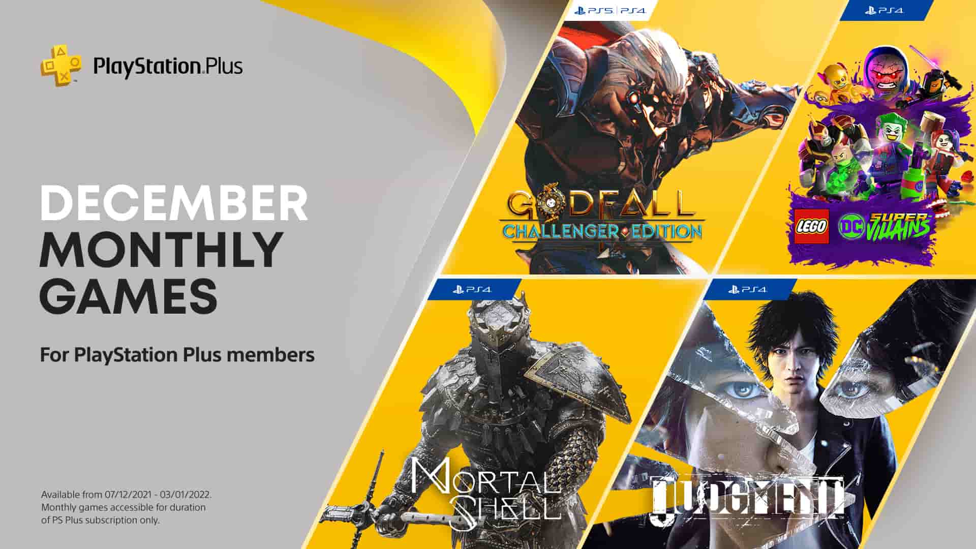 Asia Ps Plus December 21 Free Games Adds Judgment On Ps4 Playstation Universe