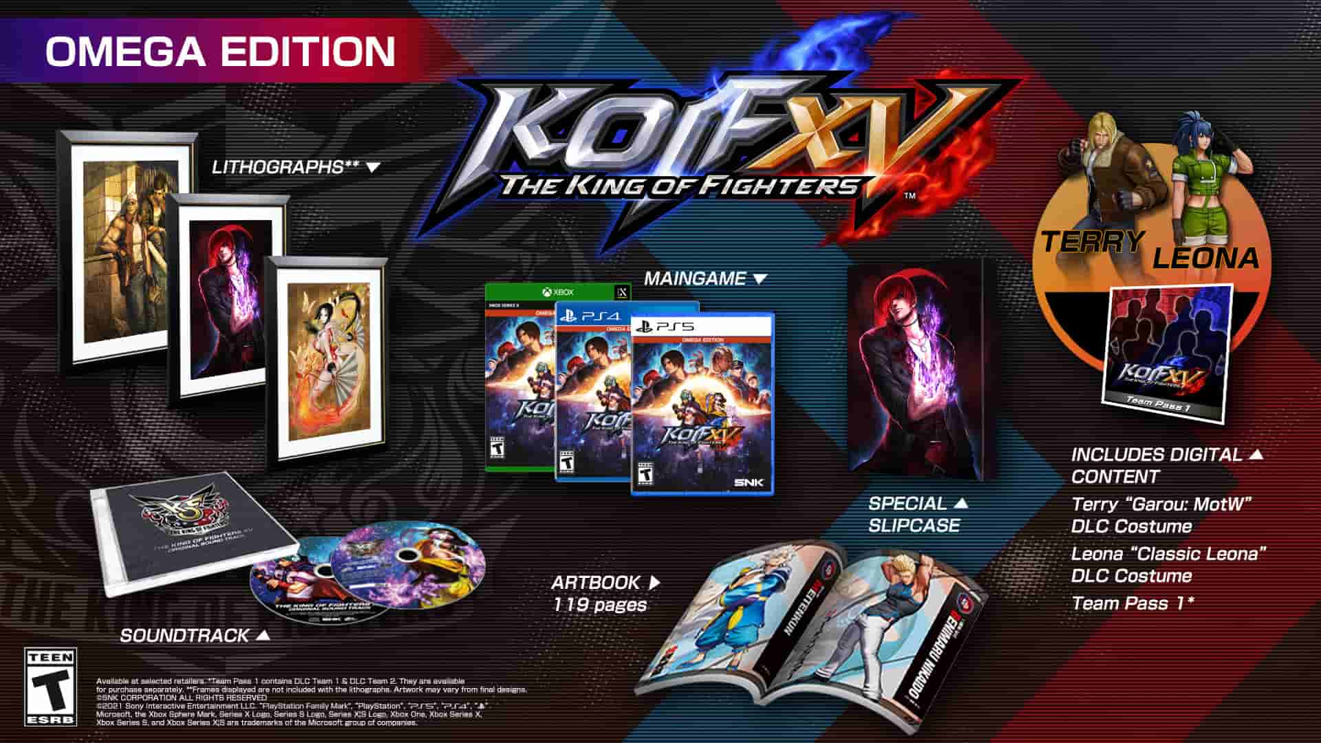 The King of Fighters XV - PS4 & PS5 Games