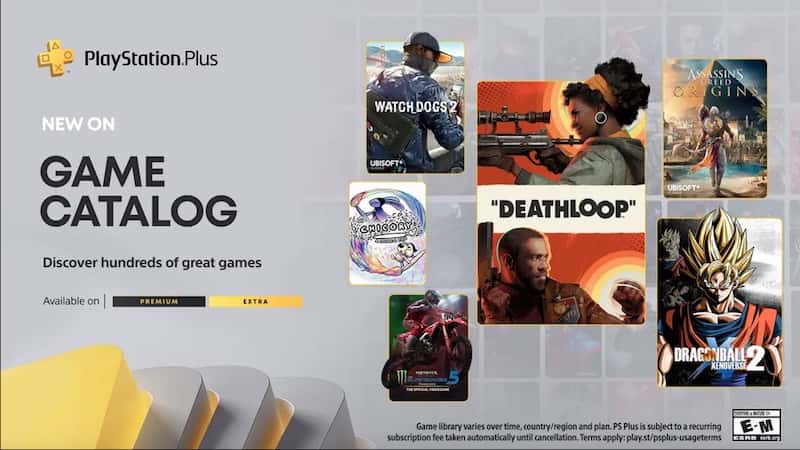 PlayStation Plus Extra and Premium free games announced for