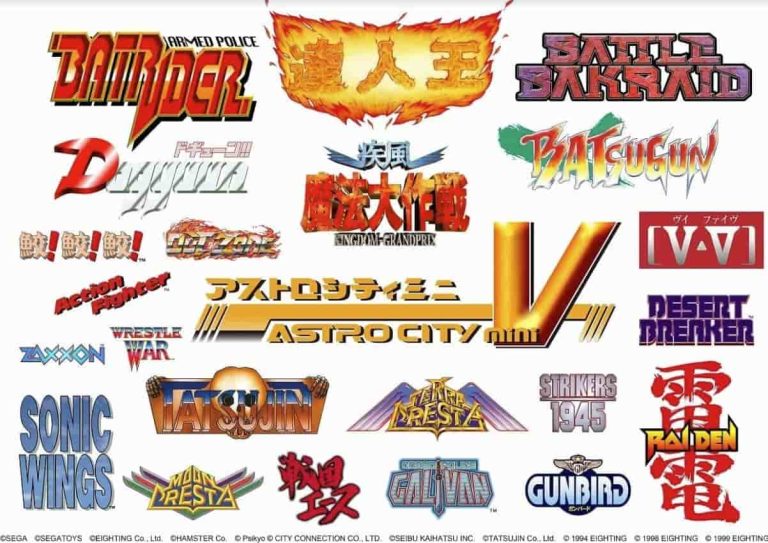 SEGA Astro City Mini V Releases Across Europe Today, Bringing 22 Games ...