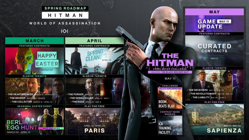 IO Interactive releases Hitman 3 Freelancer mode deep-dive