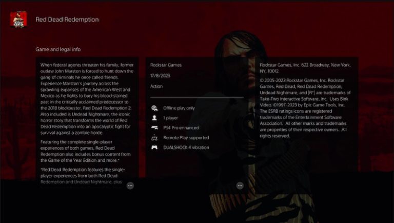 Red Dead Redemption 2: PS5 Owners Can Use This Mode To Play the Game at  60fps