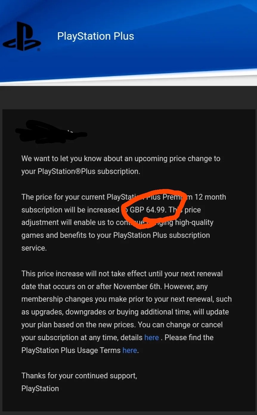 Playstation Plus subscription price increasing in September