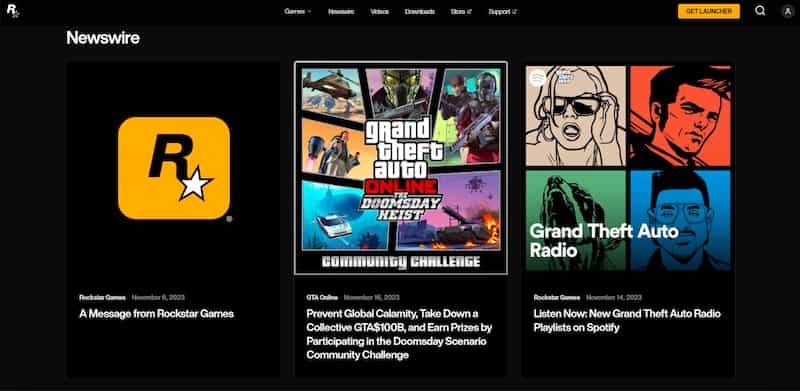 Rockstar Games Website Gets Overhaul Ahead Of GTA 6 Trailer Reveal -  PlayStation Universe