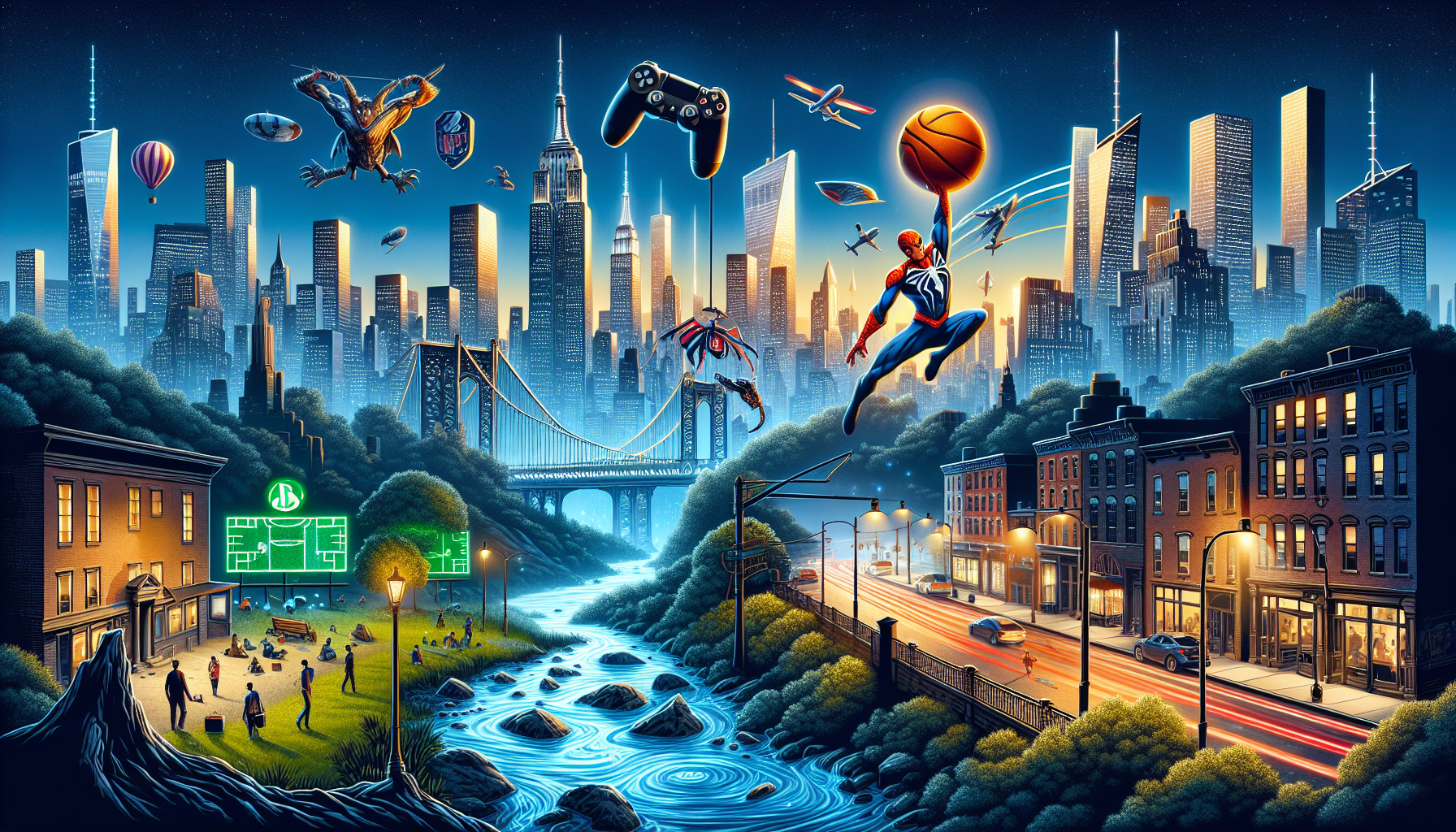 Exploring the Intersection of Iconic New York City and PlayStation Gaming