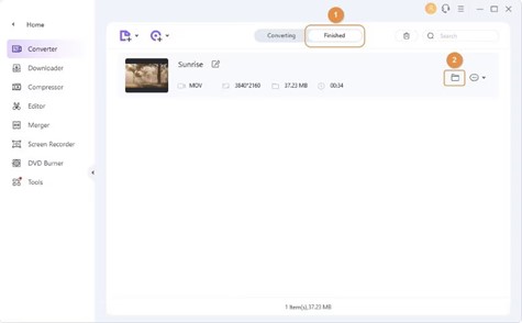 preview a converted video