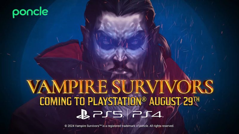 Vampire Survivors Arrives On PS5 And PS4 Later This Month