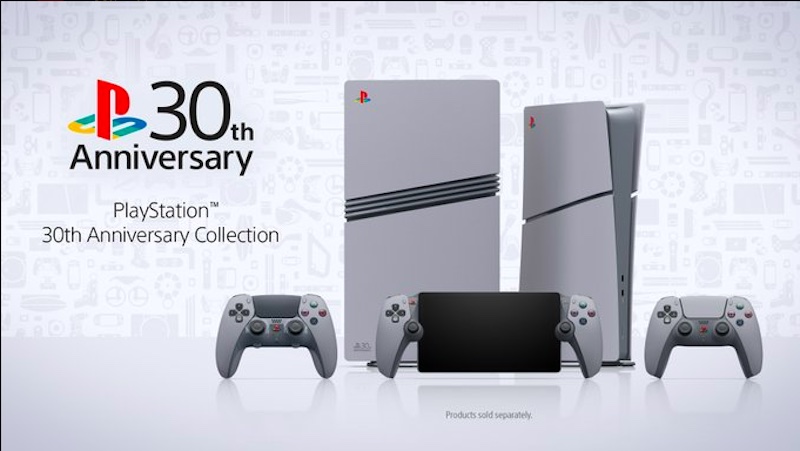 Sony Unveils PlayStation 30th Anniversary Collection, Includes PS5 Digital Edition, PS5 Pro, DualSense & More