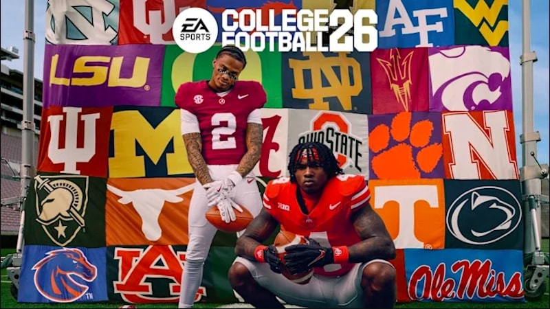 EA Sports College Football 26 Takes To The Field On July 10, Cover Stars Revealed As Ryan Williams & Jeremiah Smith