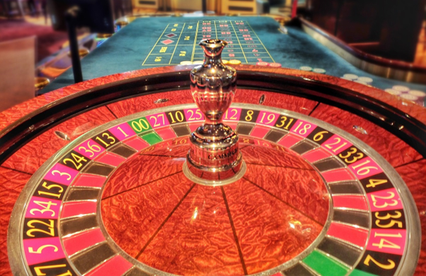Image of a roulette wheel